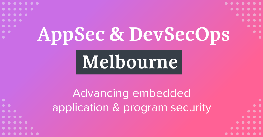 Melbourne Secure Software and AppSec Summit 2026 logo